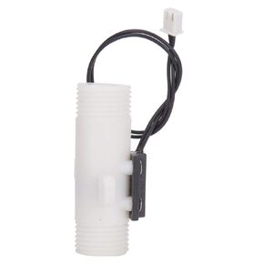 2 PCS Water Flow Sensor Switch, Magnetic Hall Effect Flow Meter FS G1/2 Double External Thread Water Flow Control Equipment,0.75L/min Flow Meter Counter in Kuwait