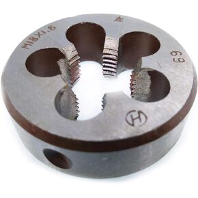 HSS 18mm x 1.5 Metric Die Left Hand Thread M18 x 1.5mm Pitch