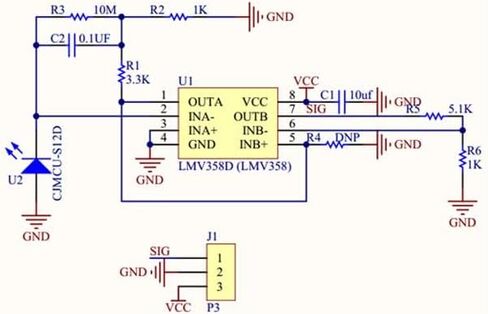 HiLetgo 2 قطعة GUVA-S12SD مستشعر كشف الأشعة فوق البنفسجية وحدة مستشعر الضوء فوق البنفسجي S12SD مستشعر الضوء نطاق الكشف عن الطول الموجي 240 نانومتر - 370 نانومتر 130 درجة كشف زاوية كبيرة in Kuwait