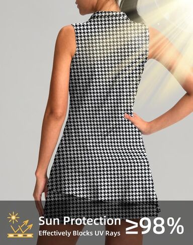 G Gradual Tennis Dress for Women Golf Outfits with Shorts and Pockets Sleeveless Active Exercise Athletic Dresses for Women in Saudi Arabia