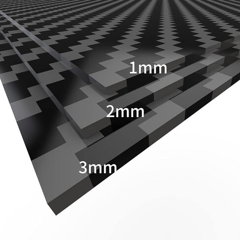 500x600x3mm 100% Carbon Fiber Sheet, Laminate Plate Panel 3K Twill Matte Carbon Fiber Plate in Saudi Arabia