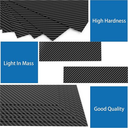 500x600x3mm 100% Carbon Fiber Sheet, Laminate Plate Panel 3K Twill Matte Carbon Fiber Plate in Saudi Arabia