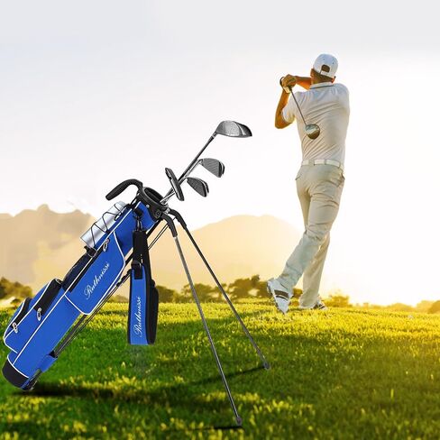 Golf Stand Bag, Lightweight Golf Easy Carry Bag with Padded Strap，Durable Pitch n Putt Golf Bag, Practice Ranger Sunday Golf Bag for Men&Women in Saudi Arabia