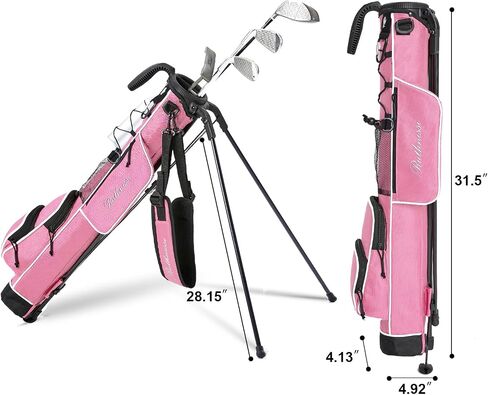 Golf Stand Bag, Lightweight Golf Easy Carry Bag with Padded Strap，Durable Pitch n Putt Golf Bag, Practice Ranger Sunday Golf Bag for Men&Women in Saudi Arabia