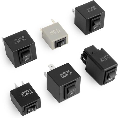 9038A Relay Bypass Switch, Relay Tester,Fuel Pump Relay Bypass Switch Kit with Amp Loop, 6-Pack Different Models in Saudi Arabia