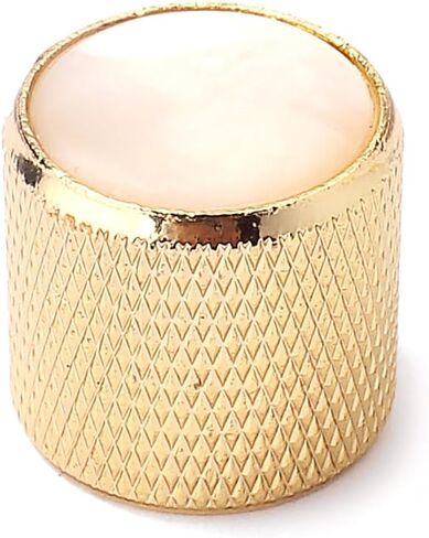 Guitar Knobs Volume Tone Control Knobs Dome Knobs with Pearl White Top for Bass Electric Guitar Replacement Parts in Saudi Arabia