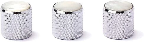 Guitar Knobs Volume Tone Control Knobs Dome Knobs with Pearl White Top for Bass Electric Guitar Replacement Parts in Saudi Arabia