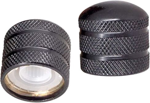 JD Electric Guitar Bass Dome Knobs Metal Volume Tone Control Knobs Turn Buttons O-Ring Pack of 4 (Black) in Saudi Arabia