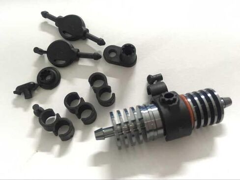KTRC0215002 RC سيارة قارب هليكوبتر طائرة نيترو محرك الغاز RB سبيكة مرشح الوقود برودة ث/مقاطع الخط 1/5 1/8 1/10 1/12 HPI km hsp losi Bajer Buggy Truck in Saudi Arabia