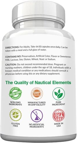 Spirulina Capsules 3000mg - 40 Servings Of Organic Spirulina Capsules - Rich in Protein, Antioxidants & Vitamins - 240 Organic Spirulina Powder Capsules - Supports Immune & Cardiovascular Health in Saudi Arabia