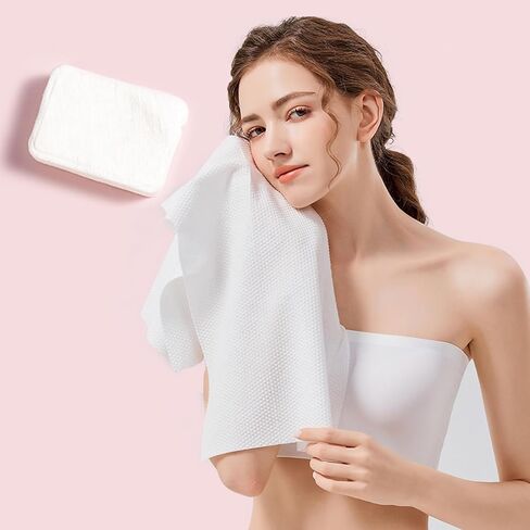 مناشف حمام للاستعمال مرة واحدة، 6 قطع منشفة حمام كبيرة للسفر مقاس 55 * 28 بوصة، منشفة مضغوطة لأساسيات السفر - مناشف محمولة للاستعمال مرة واحدة للسفر على الشاطئ والاستحمام والمشي لمسافات طويلة والسباحة والتخييم في الفندق in Kuwait