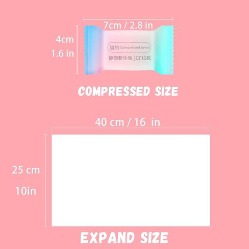 مناشف حمام للاستعمال مرة واحدة، 6 قطع منشفة حمام كبيرة للسفر مقاس 55 * 28 بوصة، منشفة مضغوطة لأساسيات السفر - مناشف محمولة للاستعمال مرة واحدة للسفر على الشاطئ والاستحمام والمشي لمسافات طويلة والسباحة والتخييم في الفندق in Kuwait
