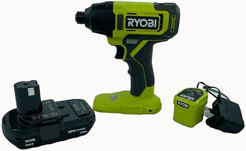 RYOBI 18V ONE+ Drill/Driver & Impact Driver Kit with 1.5 Ah Battery and Charger -PCL1105K1 in Saudi Arabia