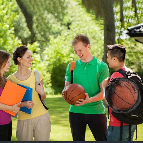 Single Ball Bag,Single Ball Bag with Zipper Pocket Drawstring Sling Ball Bag for Carrying Basketball Volley Ball Soccer Football. in Kuwait