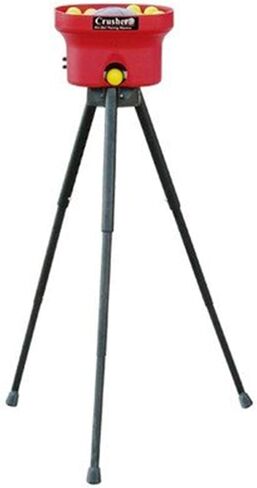 آلة رمي الكرة الصغيرة للبيسبول والكرة اللينة من Heater SPORTS Crusher، مع دستة من الكرات الصغيرة بحجم كرة الجولف المتضمنة in Kuwait