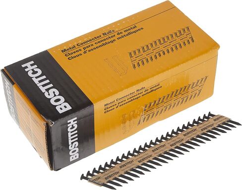BOSTITCH PT-MC13115-1M 1 1/2-Inch x .131 Paper Tape Collated Metal Connector Nails, 1000-Qty. in Saudi Arabia