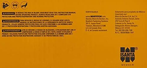 BOSTITCH PT-MC13115-1M 1 1/2-Inch x .131 Paper Tape Collated Metal Connector Nails, 1000-Qty. in Saudi Arabia