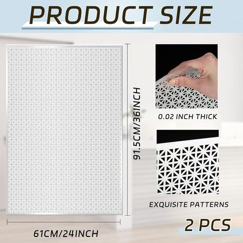 Blulu 2 Pcs Cloverleaf Aluminum Sheet 3' x 2' Decorative Union Jack Perforated Metal Sheet Aluminum Panels Door Protector for RV Cabinet Grate Indoor Home Wall Decor in Saudi Arabia