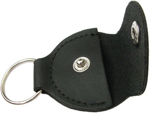 يختار الغيتار حامل حالة حقيبة المفاتيح الجلدية السوداء Plectrum الحالات حقيبة in Kuwait