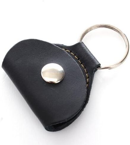 يختار الغيتار حامل حالة حقيبة المفاتيح الجلدية السوداء Plectrum الحالات حقيبة in Kuwait