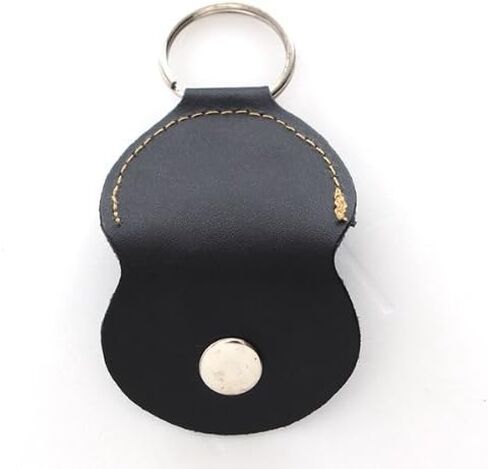 يختار الغيتار حامل حالة حقيبة المفاتيح الجلدية السوداء Plectrum الحالات حقيبة in Kuwait