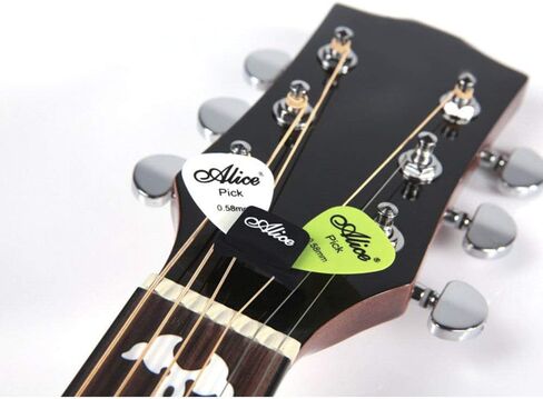 حامل اختيار الجيتار 5 قطع من المطاط الأسود لتثبيت الجيتار أو القيثارة على غراب الرأس in Kuwait