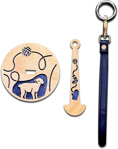 حامل غزل المعصم المحمول، حامل غزل المعصم الخشبي، إبر دوارة آلية دوارة خشبية لحياكة هدايا الكروشيه لمحبي الحرف اليدوية (أ) in Kuwait