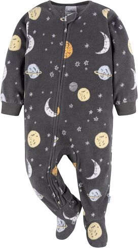 Gerber Baby Boys' Flame Resistant Fleece Footed Pajamas 3-Pack in Saudi Arabia