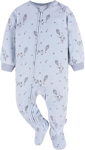 Gerber Baby Boys' Flame Resistant Fleece Footed Pajamas 3-Pack in Saudi Arabia