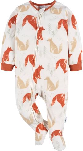 Gerber Baby Boys' Flame Resistant Fleece Footed Pajamas 3-Pack in Saudi Arabia