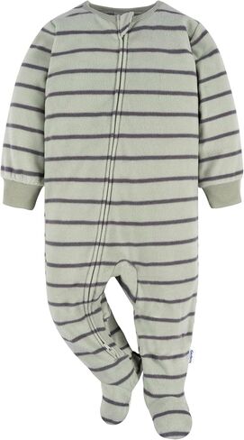 Gerber Baby Boys' Flame Resistant Fleece Footed Pajamas 3-Pack in Saudi Arabia
