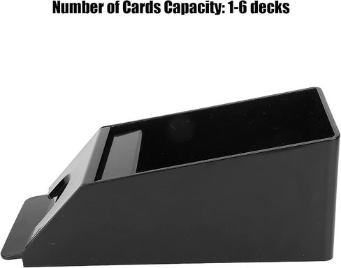 Yosoo Blackjack Shoe Automatic Card Shuffler,Card Shuffler, Automatic Poker Card Shuffler, Cards Playing Tool Accessories Manual Playing Card Shuffler Playing Cards Poker Playing Board Game Tool 25 in Saudi Arabia