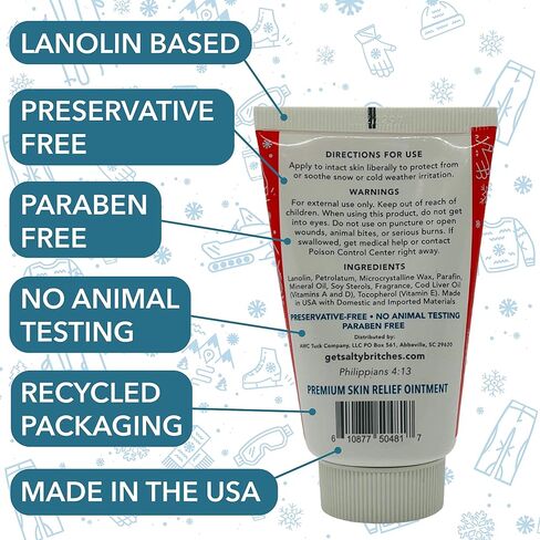 Winter Skin Relief Ointment - Waterproof & Long Lasting - All Season Anti Chafing Ointment for Dry Skin, Chafing, and Blisters in Saudi Arabia