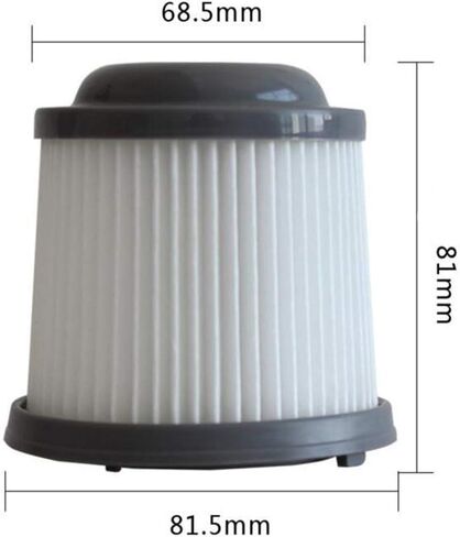 فلتر بديل مكون من قطعتين من WuYan لمرشح Black & Decker للمكانس الكهربائية PVF110 وPHV1210 وPHV1810، متوافق مع الجزء # 90552433 in Kuwait