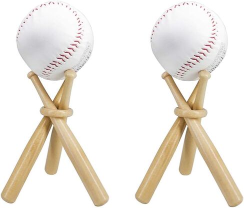 Wooden Baseball Display Stand Holder in Saudi Arabia