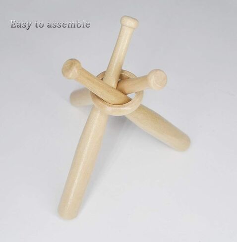 Wooden Baseball Display Stand Holder in Saudi Arabia