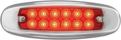 GG Grand General 76440 Amber/Amber Ultra Thin Spyder Am/Am 12 Led Dual Function Light with S.S. Rim in Saudi Arabia