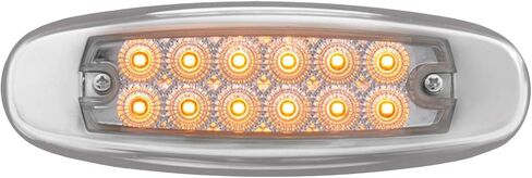 GG Grand General 76440 Amber/Amber Ultra Thin Spyder Am/Am 12 Led Dual Function Light with S.S. Rim in Saudi Arabia