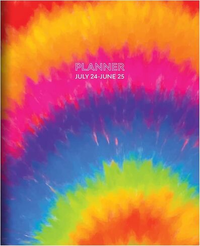 TF PUBLISHING July 2024 - June 2025 Blue Watercolor Medium Monthly Planner Case of 48 | 2 Page Spreads with Extra Large Calendar Grids and Planning Prompts | 12 Month Academic Year Planner | 6.5" x 8" in Saudi Arabia