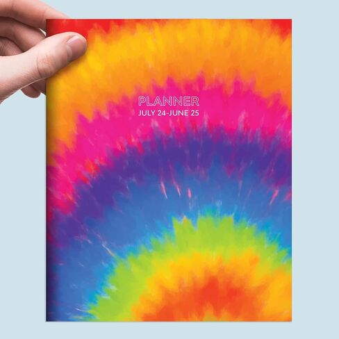 TF PUBLISHING July 2024 - June 2025 Blue Watercolor Medium Monthly Planner Case of 48 | 2 Page Spreads with Extra Large Calendar Grids and Planning Prompts | 12 Month Academic Year Planner | 6.5" x 8" in Saudi Arabia
