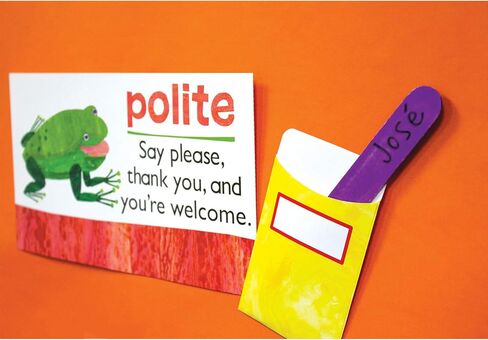 Carson Dellosa 36-Piece Colorful Library Pockets Bulletin Board Cutouts, Library Pocket Classroom Cutouts for Bulletin Board, Classroom Labels, Library Décor, Reading & Language Arts Classroom Décor in Saudi Arabia