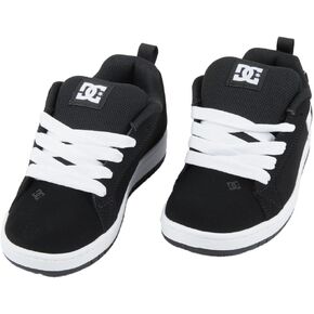 DC SHOES Court Graffik Boys Shoes, Black/White, 3 in Saudi Arabia