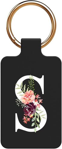 Magnetic Purse Holder with Strong Magnetism, Heavy Duty Handbag Hanger for Table, Locker Room, Restroom, and More - Stylish Floral Purse Hook for Women(Black) in Saudi Arabia