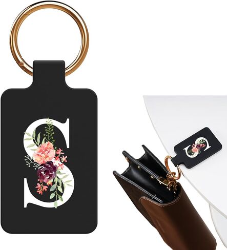 Magnetic Purse Holder with Strong Magnetism, Heavy Duty Handbag Hanger for Table, Locker Room, Restroom, and More - Stylish Floral Purse Hook for Women(Black) in Saudi Arabia