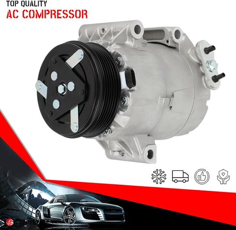 cciyu AC Compressor for 2004-2006 Fit for Chevrolet Malibu 3.5L 2005-2006 Fit for Pontiac G6 3.5L Replaces CO 21520C AC Compressor for Car in Saudi Arabia