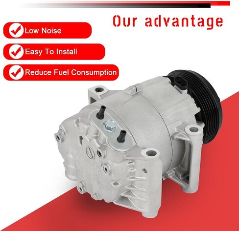 cciyu AC Compressor for 2004-2006 Fit for Chevrolet Malibu 3.5L 2005-2006 Fit for Pontiac G6 3.5L Replaces CO 21520C AC Compressor for Car in Saudi Arabia