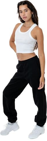 HF04 - Heavy Fleece Sweatpants (Piece Dye) for Men and Women - Warm & Stylish in Saudi Arabia