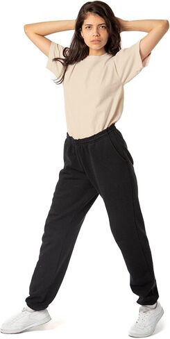 HF04 - Heavy Fleece Sweatpants (Piece Dye) for Men and Women - Warm & Stylish in Saudi Arabia