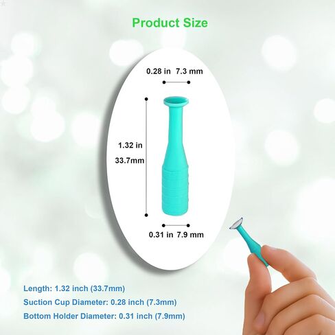 [3 Pack] Hard Contact Lens Remover Tool - Ideal for RGP Lenses Plunger with Suction Cup in Saudi Arabia