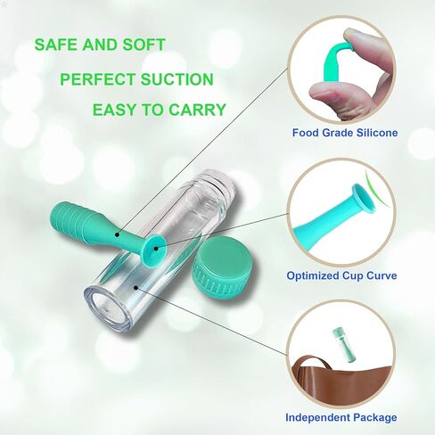 [3 Pack] Hard Contact Lens Remover Tool - Ideal for RGP Lenses Plunger with Suction Cup in Saudi Arabia